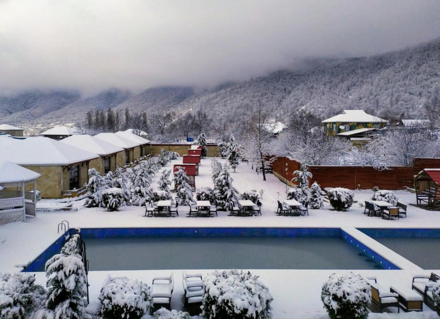 Gabala Bliss Inn Hotel And Restaurant Exterior foto